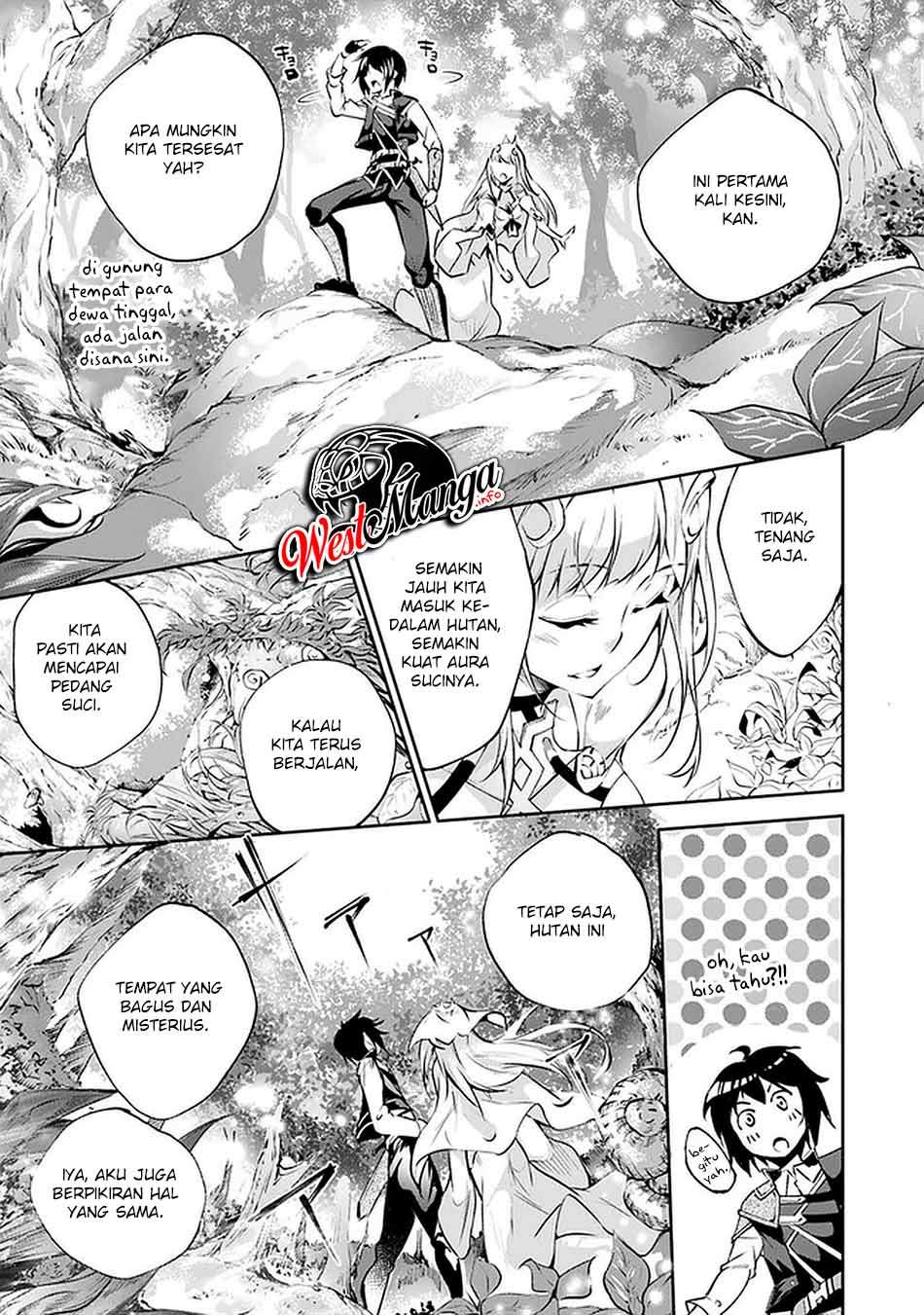 Kamigami ni Sodaterare Shimo no, Saikyou to Naru Chapter 16 Bahasa Indonesia